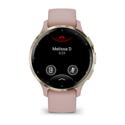Kell GARMIN Venu 3S, hallikas roosad värvid
