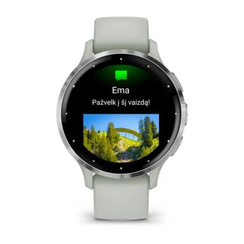 GARMIN Venu 3S kell, roheline-hall