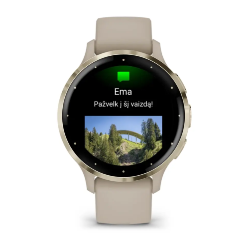 Kell GARMIN Venu 3S, heleda kuldne