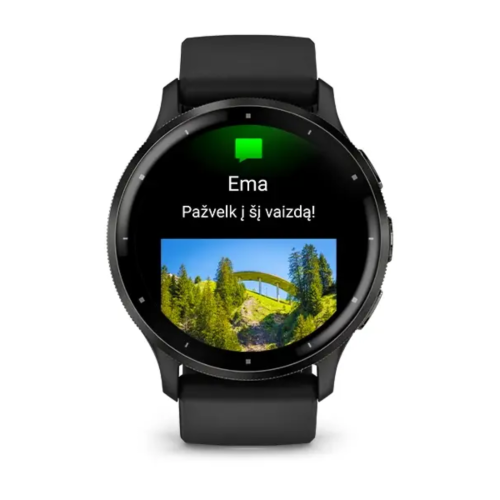 GARMIN Venu 3 kell, must värv