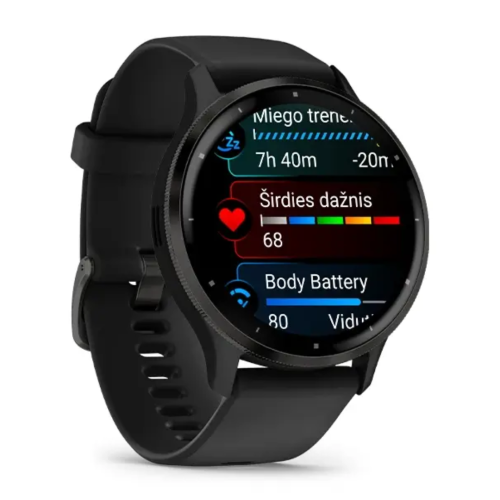 GARMIN Venu 3 kell, must värv