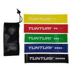 TUNTURI Mini vastupanurõngaste komplekt, 5 tk.
