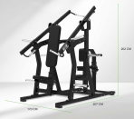 Treeningmasin TUNTURI Platinum Dual Chest/Back Plate loaded V-series