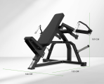 Staklės TUNTURI Platinum Pec Fly Plate loaded V-series