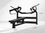 Staklės TUNTURI Platinum Horizontal Chest Press Plate loaded V-series