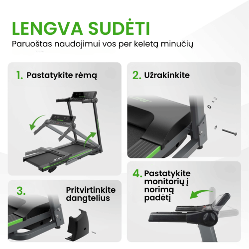 Jooksulint TUNTURI Cardio Fit T25 Jooksulint