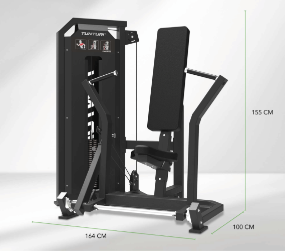 Staklės TUNTURI Platinum Chest Press Selectorized V-series