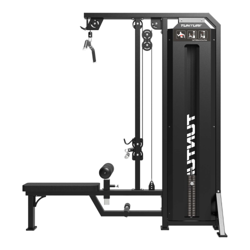 Jõusaali tõmbekangid TUNTURI Platinum Dual Lat Pulldown / Low row Selectorized V-series