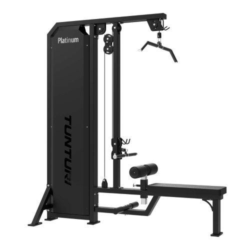Jõusaali tõmbekangid TUNTURI Platinum Dual Lat Pulldown / Low row Selectorized V-series