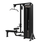 Jõusaali tõmbekangid TUNTURI Platinum Dual Lat Pulldown / Low row Selectorized V-series