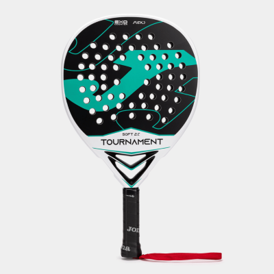 Padelireket Joma Tournament Soft Paddle Racket White Green