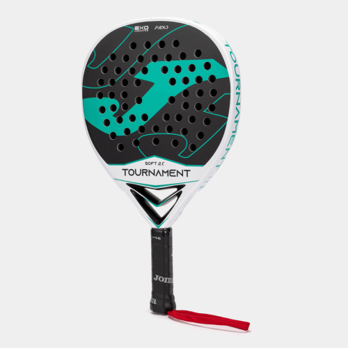 Padelireket Joma Tournament Soft Paddle Racket White Green