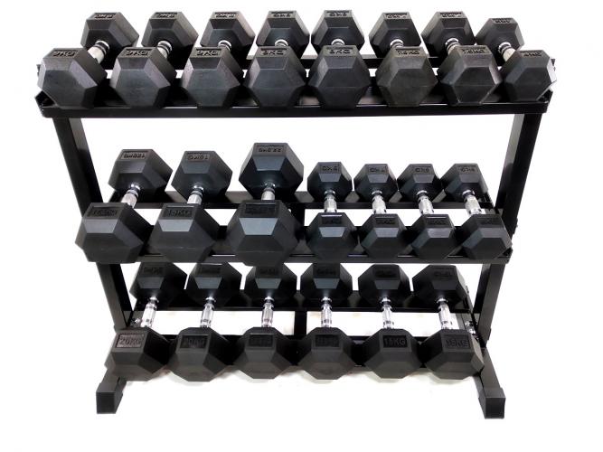 Hantlikomplekt STRONGMAN (2x12,5-30kg)