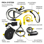 TRX® PRO Suspension Trainer Kit 4 Treeningkomplekt