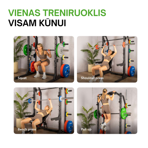Jõupink TUNTURI SM70 Smith Machine (1/3)