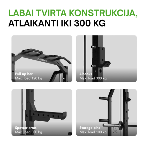 Jõupink TUNTURI SM70 Smith Machine (1/3)