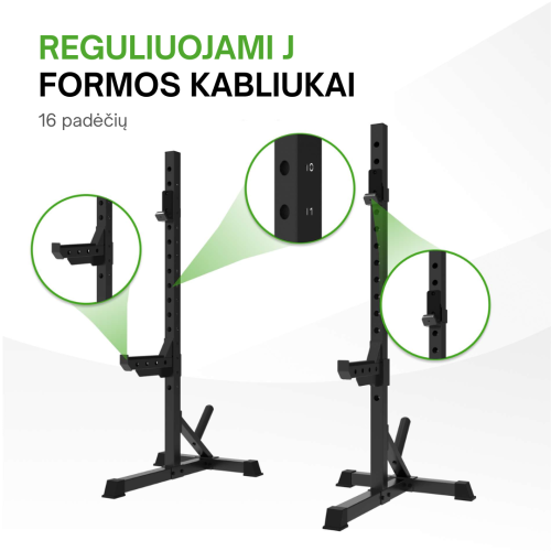 Kükipuur TUNTURI SS60 Squat Stand (1/2)