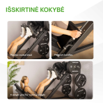 Jalapress masin TUNTURI LP60 Leg Press / Hack Squat (1/4)