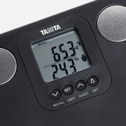 Maailma väikseim kaal - kehakoostise analüsaator TANITA BC-730, must