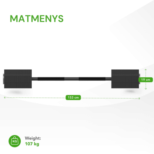 Reguleeritav kang raskustega Tunturi Rapid Adjustable Barbell 107 kg