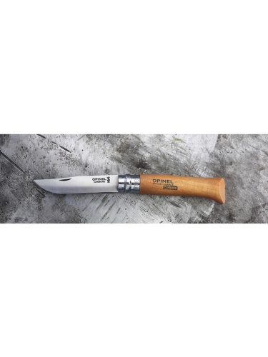 Opinel kalastusnoa nr.8, puidust käepide