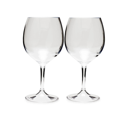 Reisisõprade punase veiniklaaside komplekt GSI Outdoors Nesting Red Wine Glass Set