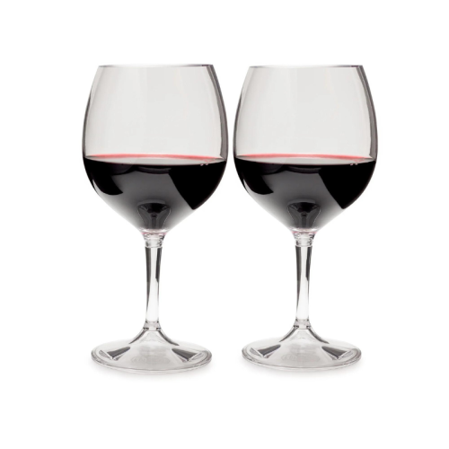 Reisisõprade punase veiniklaaside komplekt GSI Outdoors Nesting Red Wine Glass Set
