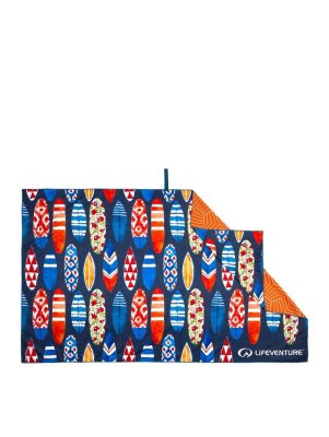 Reisikäterätt Lifeventure pehmest kiudmaterjalist, mis on valmistatud ümbertöödeldud surfilaudadest.