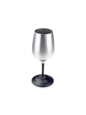Metallist veiniklaas GSI Outdoors Nesting Wine Glass Glacier SS