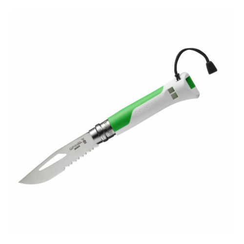 Opinel õuemugav taskunuga nr. 8 roostevabast terasest teraga