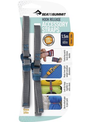 Kinnitusrihmad STS Accessory Strap koos konksuga 10mm 1,5 meetrit