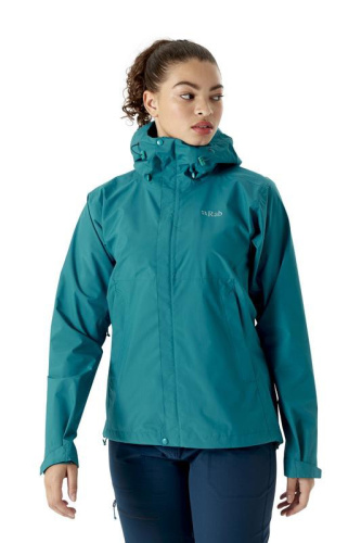 Naiste vihmakeep Rab Downpour Eco Jacket