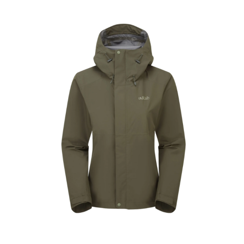 Naiste vihmakeep Rab Downpour Eco Jacket
