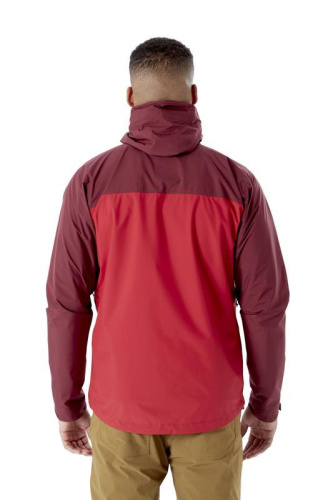 Mehemehe ilmastikukindel meeste jakk Rab Downpour Eco Jacket