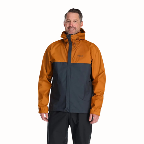 Mehemehe ilmastikukindel meeste jakk Rab Downpour Eco Jacket