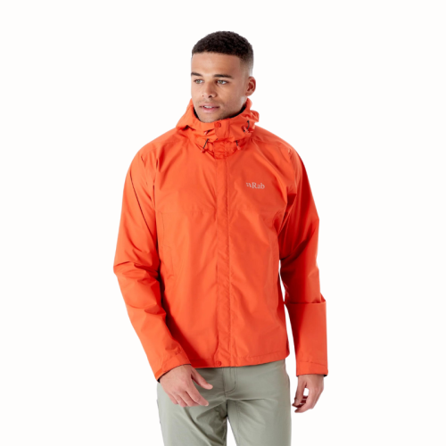 Mehemehe ilmastikukindel meeste jakk Rab Downpour Eco Jacket