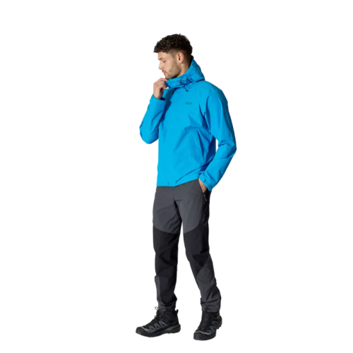 Mehemehe ilmastikukindel meeste jakk Rab Downpour Eco Jacket