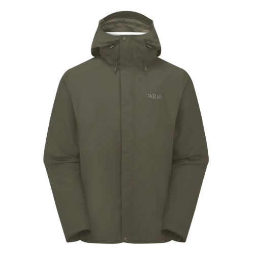 Mehemehe ilmastikukindel meeste jakk Rab Downpour Eco Jacket