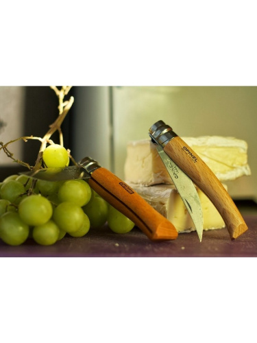 Taskuknife õhukeste teradega Opinel Nr.12 Oliivipuust käepide