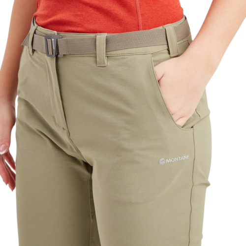 Naiste püksid Montane F Terra Stretch Lite Pants, Regulaarne pikkus