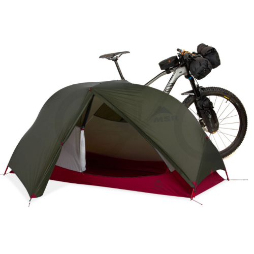 Üheinimese telk jalgratta MSR Hubba Hubba Bikepack 1