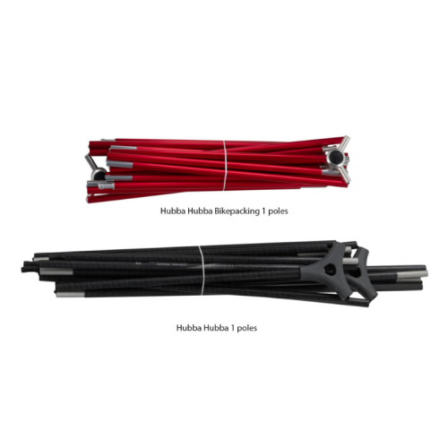 Üheinimese telk jalgratta MSR Hubba Hubba Bikepack 1