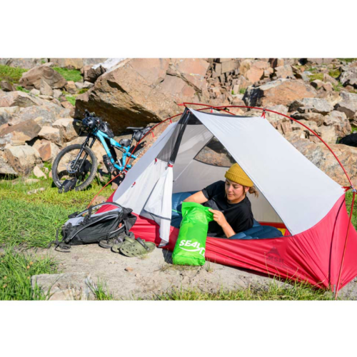 Üheinimese telk jalgratta MSR Hubba Hubba Bikepack 1