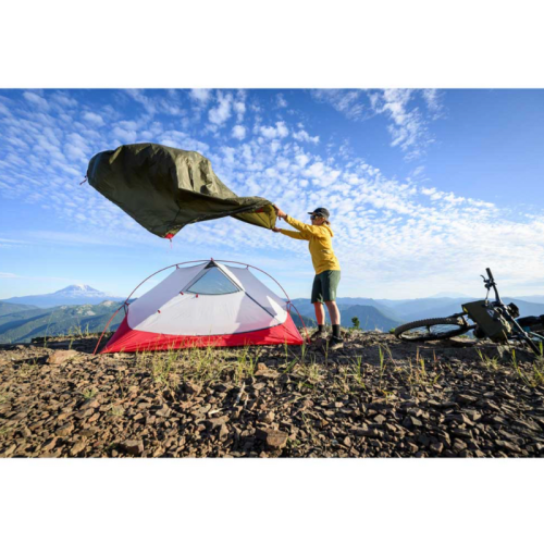 Üheinimese telk jalgratta MSR Hubba Hubba Bikepack 1