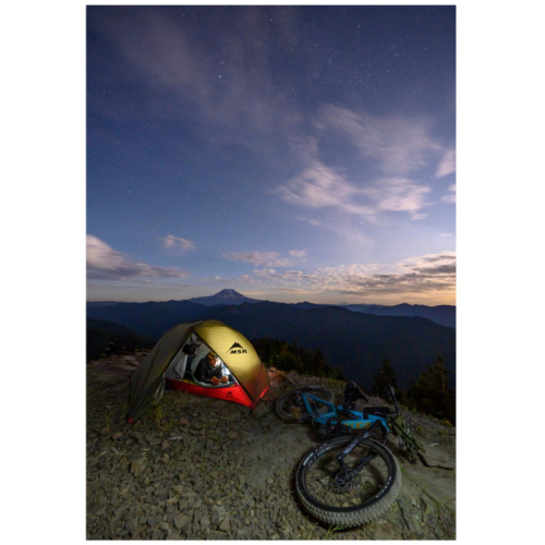 Üheinimese telk jalgratta MSR Hubba Hubba Bikepack 1