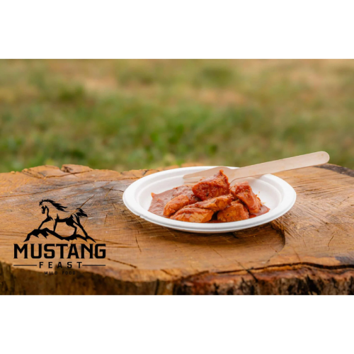 Nr.102 Toit reisideks MustangFeast BBQ kanafilee koos bulguriga + brownie kook