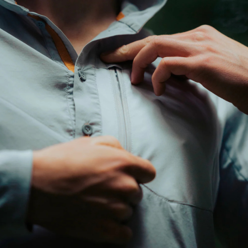 Mehed Turbat Maya kapuutsiga Trek Mns T-särk