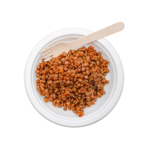 Nr.103 MustangFeast kanafilee läätsede ja brownie koogiga, ideaalne reisitoit