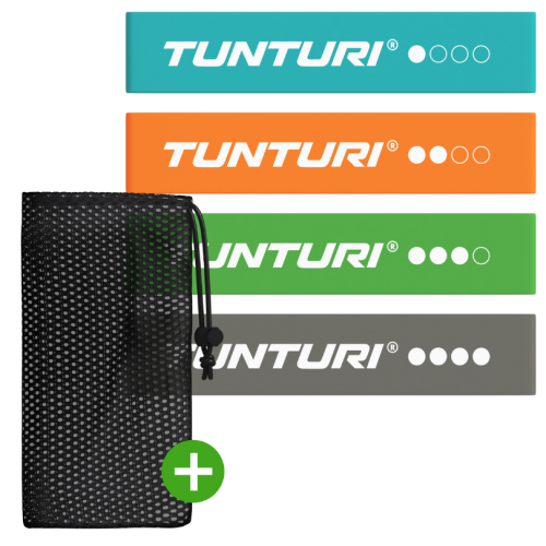 TUNTURI Mini kummilintide komplekt, 5 tk.