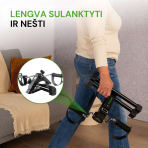 Mini Velotrenažöör Tunturi Mini Bike Foldable, Black, Inc. Display